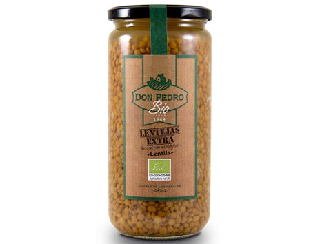 ORGANIC COOKED LENTILS 700G (#124358)