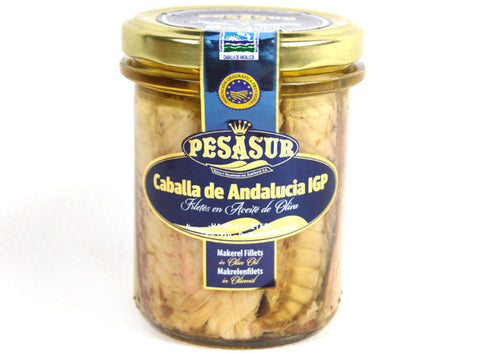DOP ANDALUSIAN MACKEREL FILLETS OLIVE 195G (#124319)