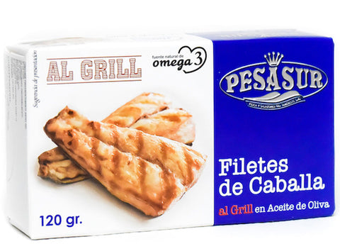 GRILLED MACKEREL IN OLIVE OIL 120G (#124264)