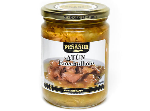 TUNA WITH ONION IN OLIVE OIL 195G (#124324)