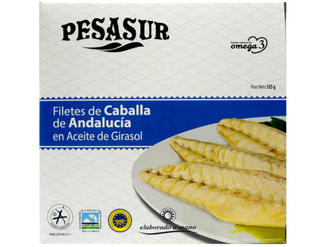 FILLETS OF MACKEREL ANDALUSIA SUNFLOWER 120G (#124259)