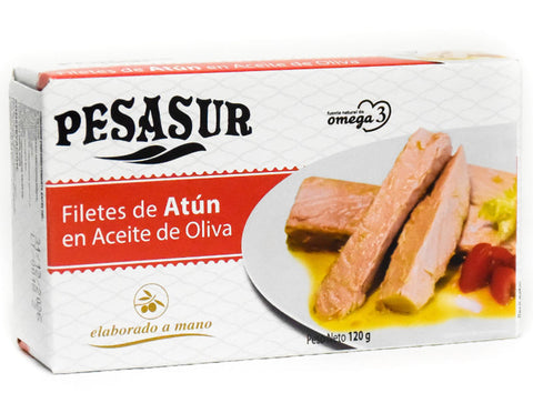 TUNA FILLETS IN OLIVE OIL 120G (#124266)