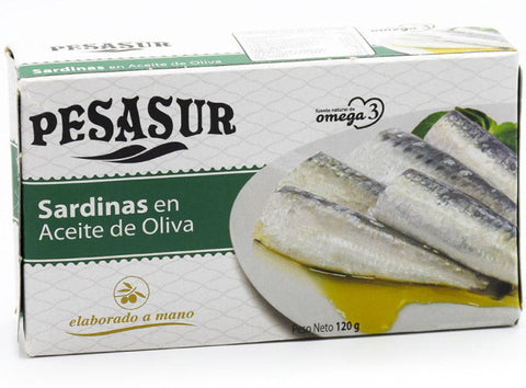 SARDINES IN OLIVE OIL 120G (#124278)
