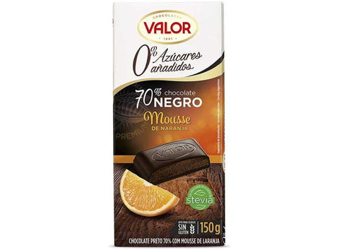 DARK CHOCOLATE WITH ORANGE MOUSSE 150G (#121265)