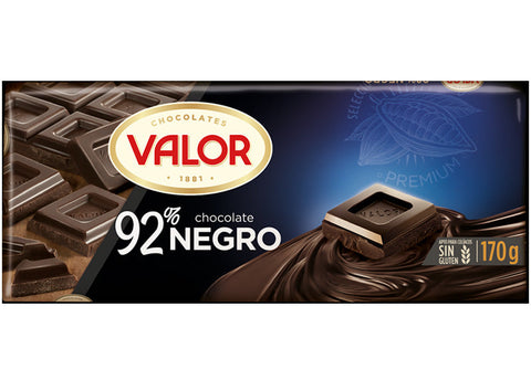DARK CHOCOLATE BAR 92% 170G (#120945)