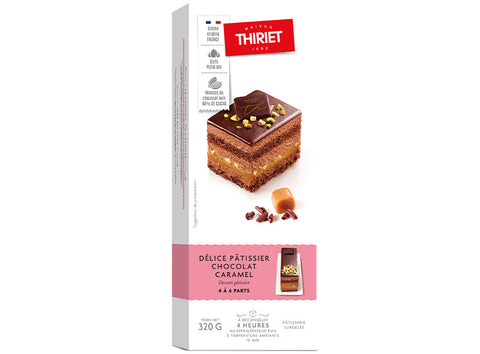 CHOCOLATE CARAMEL CAKE 328G 4-6 PORTIONS (#126567)