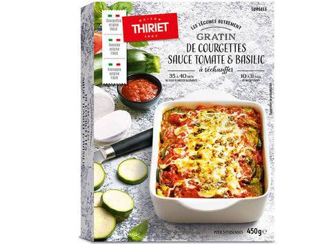 ZUCCHINI GRATIN TOMATO AND BASIL SAUCE 450G (#126566)