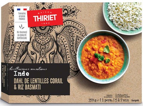 READY-TO-EAT CORAL LENTIL DAHL WITH RICE 350G (#126569)