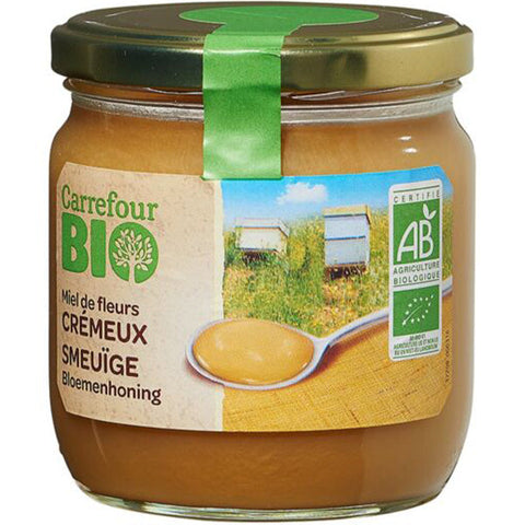 ORGANIC CREAMY HONEY 500G (#120513)