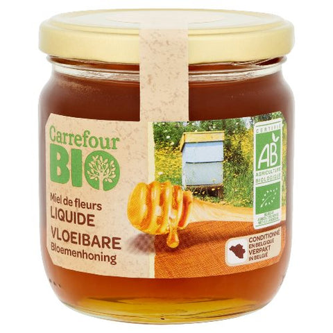ORGANIC LIQUID FLOWER HONEY 500G (#120508)