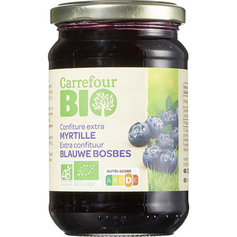 ORGANIC BLUEBERRY JAM 360G (#120447)