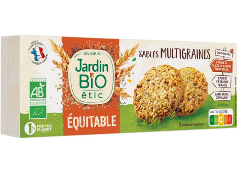 ORGANIC MULTICEREALS BISCUITS 150G (#124130)