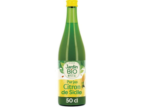 ORGANIC PURE LEMON JUICE 50CL (#123596)