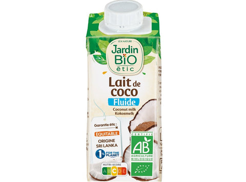 ORGANIC FLUID COCONUT MILK 200G (#124071)