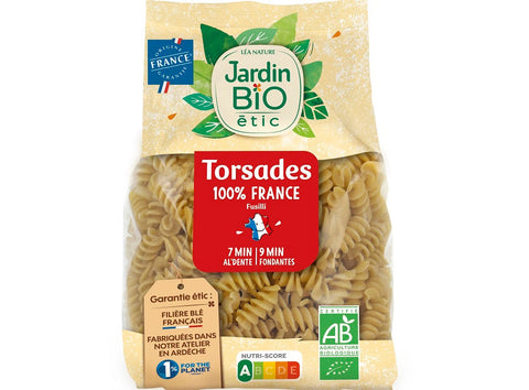 ORGANIC 100% FRENCH TORSADES 400G (#123603)