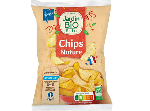 ORGANIC PLAIN POTATO CRISPS 125G (#124139)