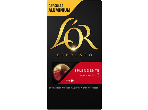 SPLENDENTE ESPRESSO COFFEE CAPSULES 10PC (#118110)