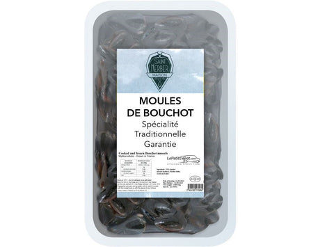 BOUCHOT MUSSELS PRE-COOKED 800G (#122846)