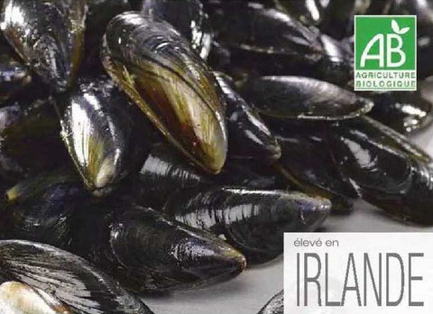 ORGANIC IRISH ROPE MUSSELS 1.4KG (#122721)