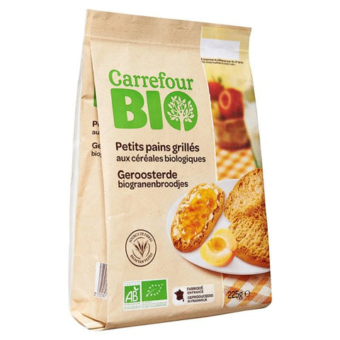 ORGANIC CEREAL TOAST SLICES 225G (#118074)
