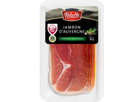 AUVERGNE IGP CURED DRY HAM 80G (#121435)