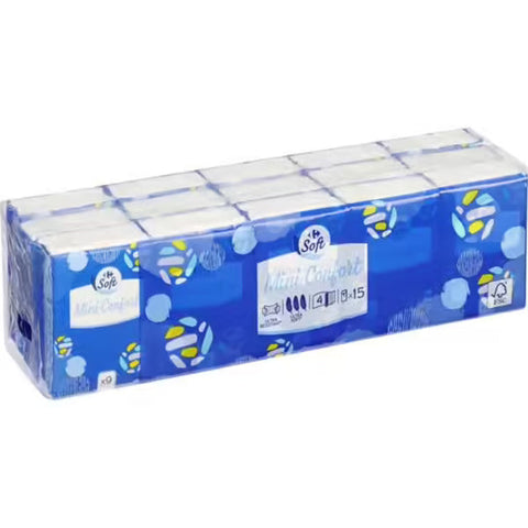 MINI POCKET HANDKERCHIEF 15PC (#119618)