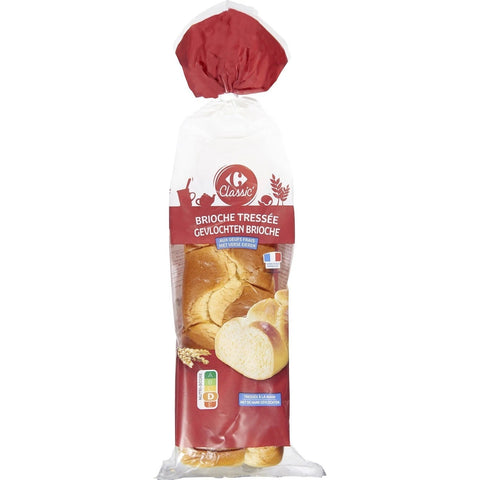 BRAIDED BRIOCHE BREAD 600G (#116861)