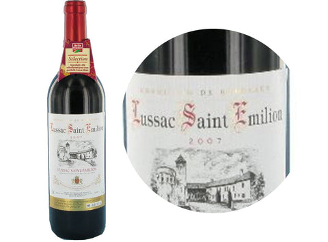 RED WINE LUSSAC ST EMILION 2020 75CL (#118801)