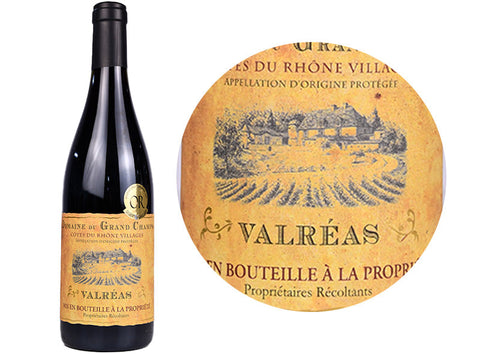 RED WINE COTES RHONE VALREAS 2019 75CL (#118809)