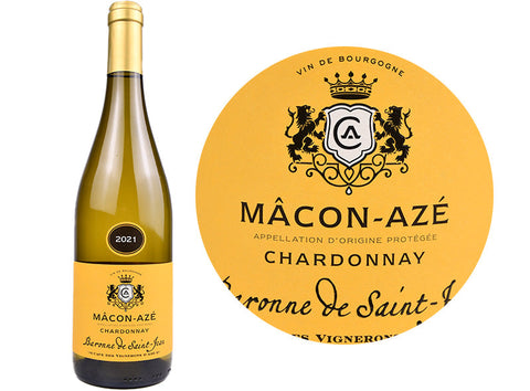 WHITE WINE MACON AZE 2021 75CL (#117002)