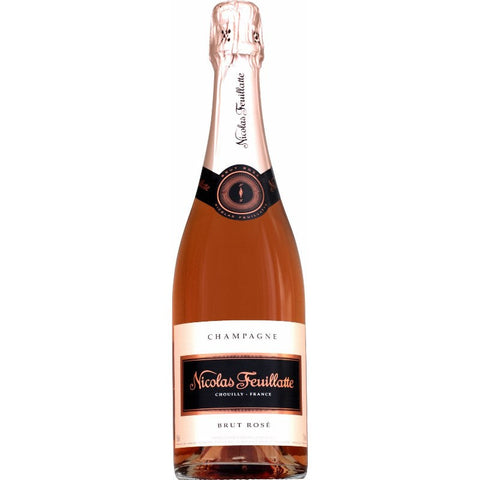 CHAMPAGNE ROSE NICOLAS FEUILLATTE 75CL (#118853)