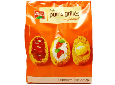 WHEAT MINI TOAST SLICES 225G (#118068)