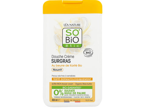 ORGANIC SHEA BUTTER SHOWER CREAM 450ML (#126135)