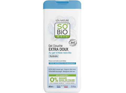 ORGANIC ALOE VERA SHOWER GEL 650ML (#126146)