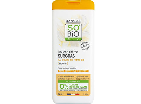 ORGANIC SHEA BUTTER SHOWER CREAM 650ML (#126138)