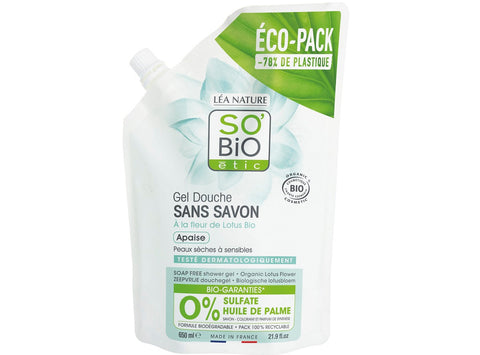 ORGANIC LOTUS FLOWER SHOWER CREAM ECO 650ML (#126103)