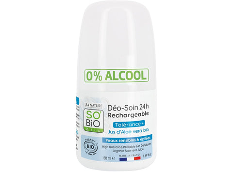 ORGANIC ALOE VERA DEO TOLERANCE 50ML (#126222)