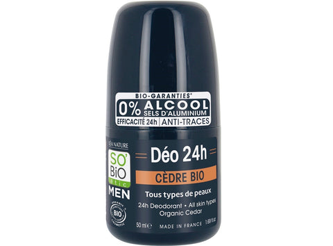 ORGANIC CEDAR WOOD DEO MEN 50ML (#126216)