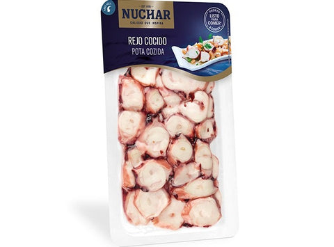 COOKED GIANT SQUID SLICES 200G (#125262)