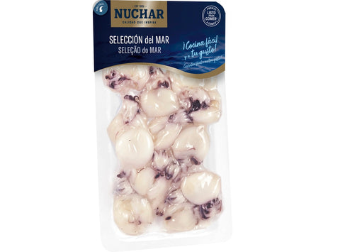 COOKED BABY CUTTLEFISH 150G (#125264)