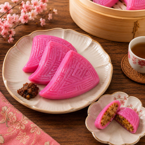 Heritage Kueh Favourites: PNG Kueh & Crystal Kueh (Ku Cai Kueh) (#CHERMAINEHKF)