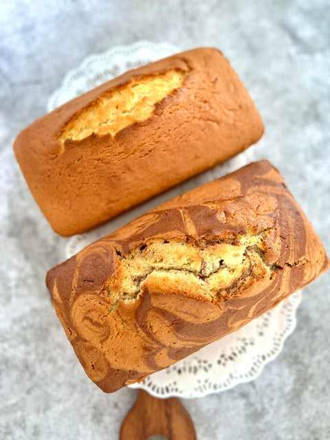 Old School Butter Cake & Marble Cake (#AGNESMC)