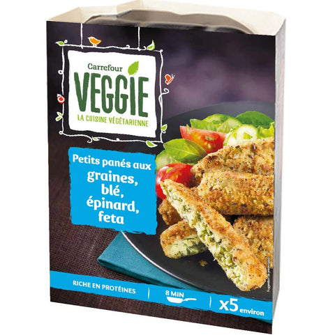 VEGAN WHEAT FETA PATTY SNACK 200G (#116266)