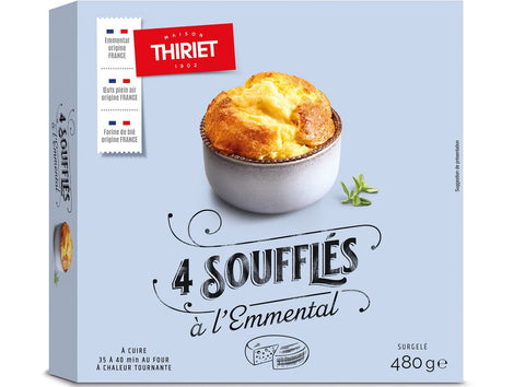 EMMENTAL SOUFFLES 480G 4 PIECES (#126559)