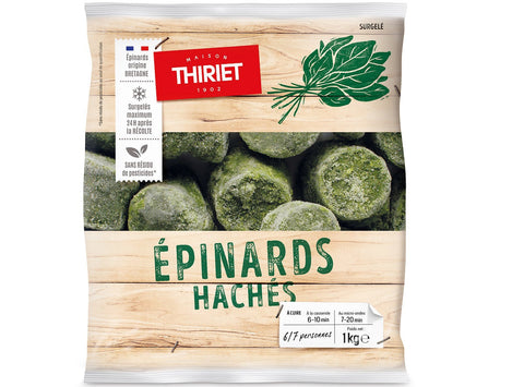CHOPPED SPINACH 1KG (#126631)