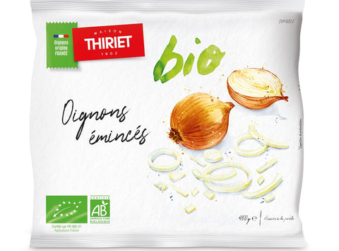 ORGANIC SLICED ONIONS 450G (#126590)