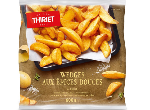 LIGHTLY SPICED POTATO WEDGES 600G (#126618)
