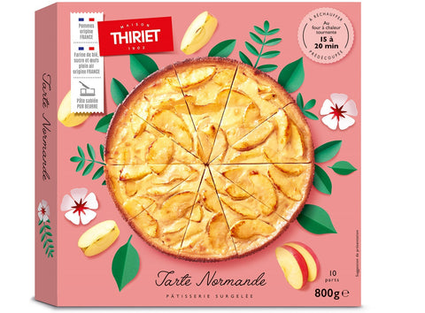 NORMANDY TART 800G 10 PORTIONS (#126614)