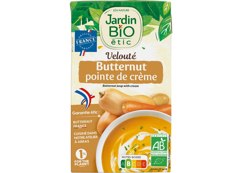 ORGANIC BUTTERNUT SOUP WITH CREAM 1L (#123573)