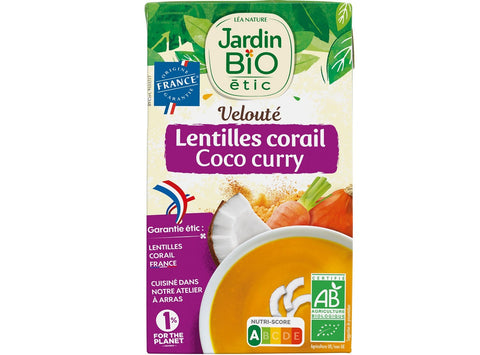 ORGANIC RED LENTIL COCONUT CURRY SOUP 1L (#123555)
